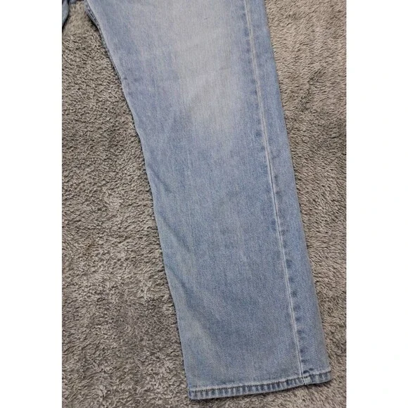 Levi Strauss Jeans 505 Mens Sz 42x30 Straight Leg Denim Blue Relaxed Fit Levi's - Picture 5 of 14